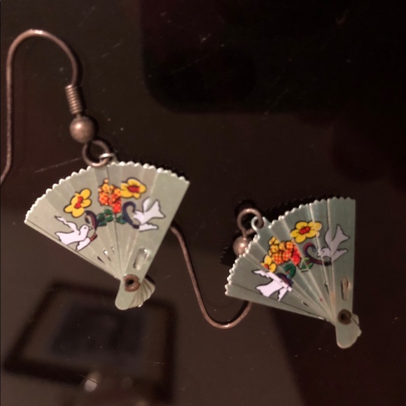 sterling silver authenticated Jewelry Sterling Silver Fan Earrings That Open Close Poshmark